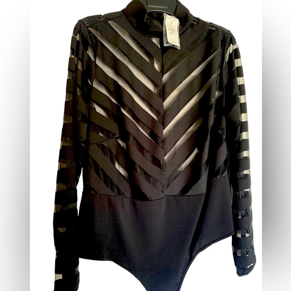 NWT Plus sheer bodysuit size XXL - Picture 4 of 7